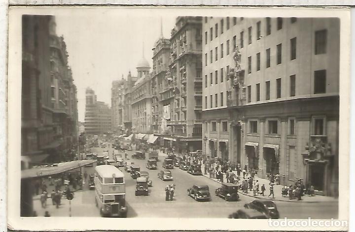 Postales: MADRID AVDA JOSE ANTONIO ESCRITA - Foto 1
