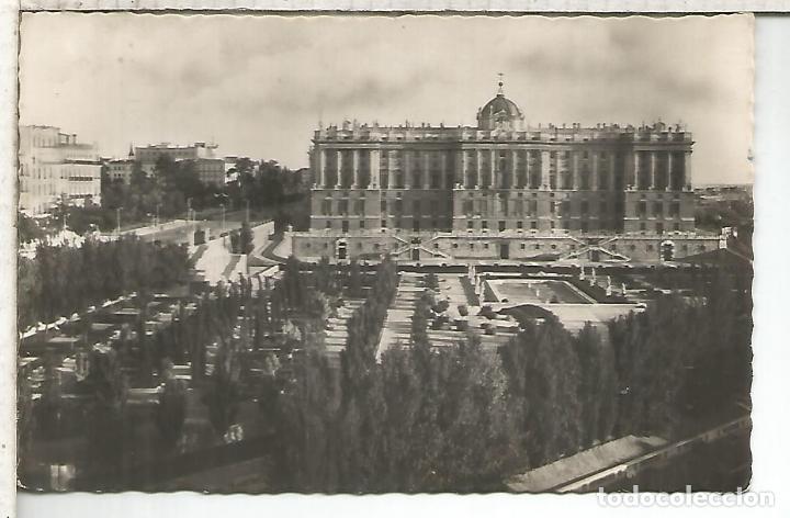 Postales: MADRID PALACIO NACIONAL ESCRITA - Foto 1