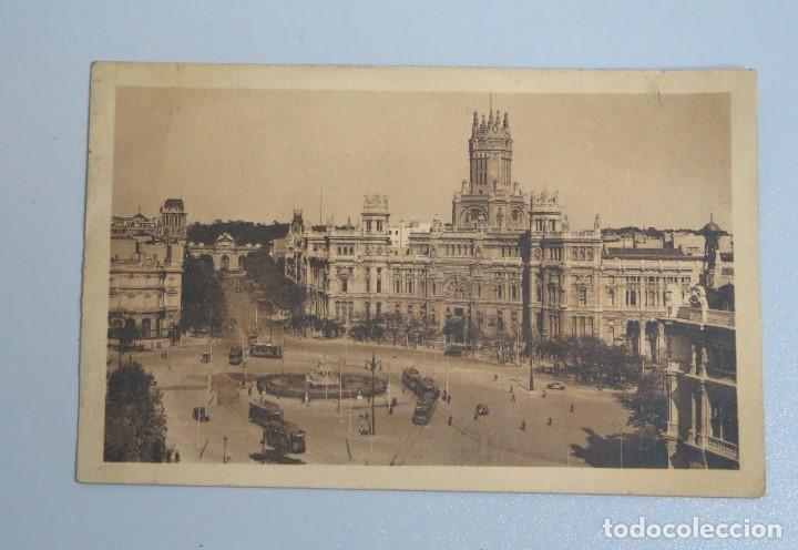 Postales: POSTAL. LA CIBELES Y CASA DE CORREOS. PALOMEQUE