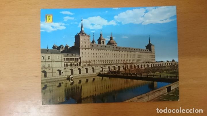 Cartes Postales: ANTIGUA POSTAL MONASTERIO DEL ESCORIAL. PATRIMONIO NACIONAL. CIRCULADA.