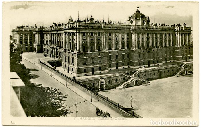 Postales: 5. Madrid. Palacio de Oriente. Sin Circular - Foto 1