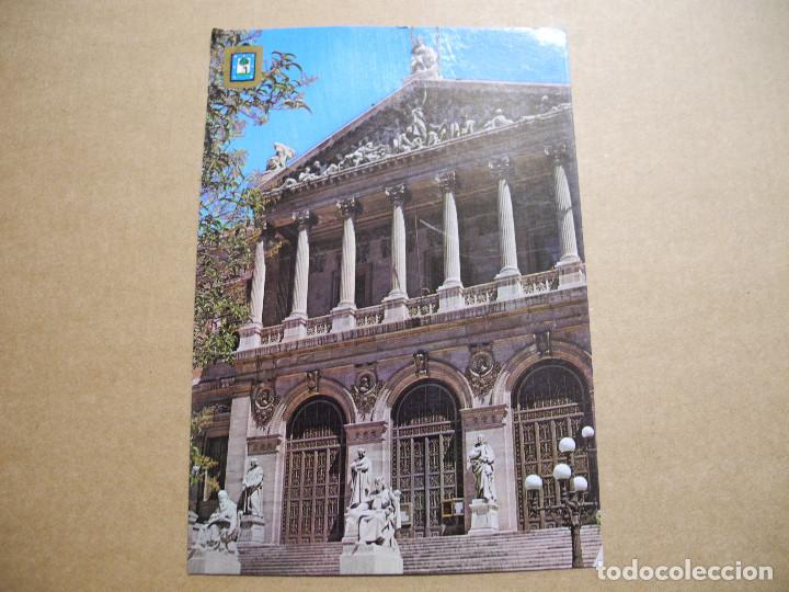 Postales: Madrid n. 163 Edificio de Biblioteca y Museos. Ed. Dominguez. Sin circular - Foto 1