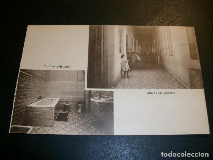 Postkarten: MADRID COLEGIO JESÚS-MARÍA CALLE JUAN BRAVO 13 CUARTO DE BAÑOS UNA DE LAS GALERIAS