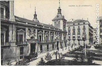 Postales: P-9018. POSTAL MADRID, EL AYUNTAMIENTO. - Foto 1