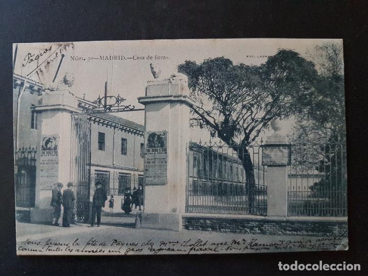 Postales: MADRID CASA DE FIERAS - Foto 1
