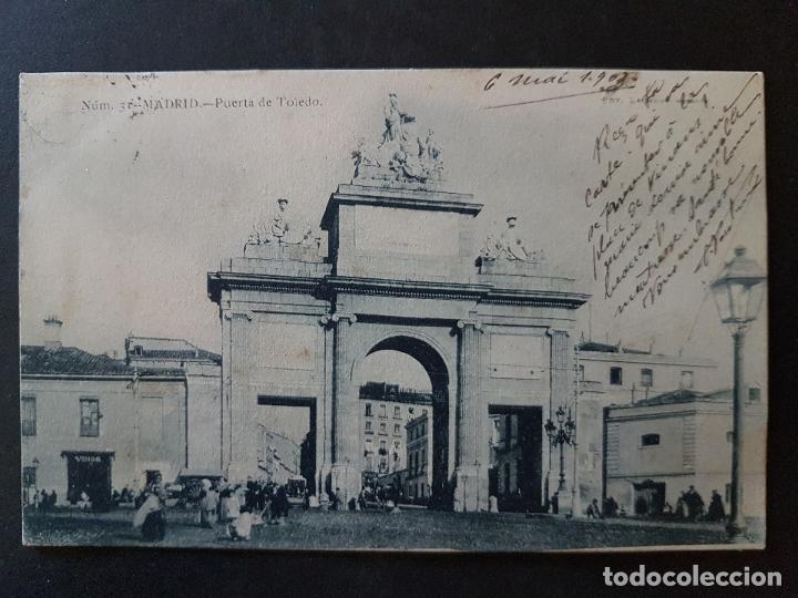 Postales: MADRID PUERTA DE TOLEDO - Foto 1