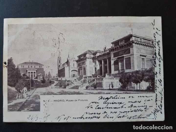 Postales: MADRID MUSEO DE PINTURAS - Foto 1
