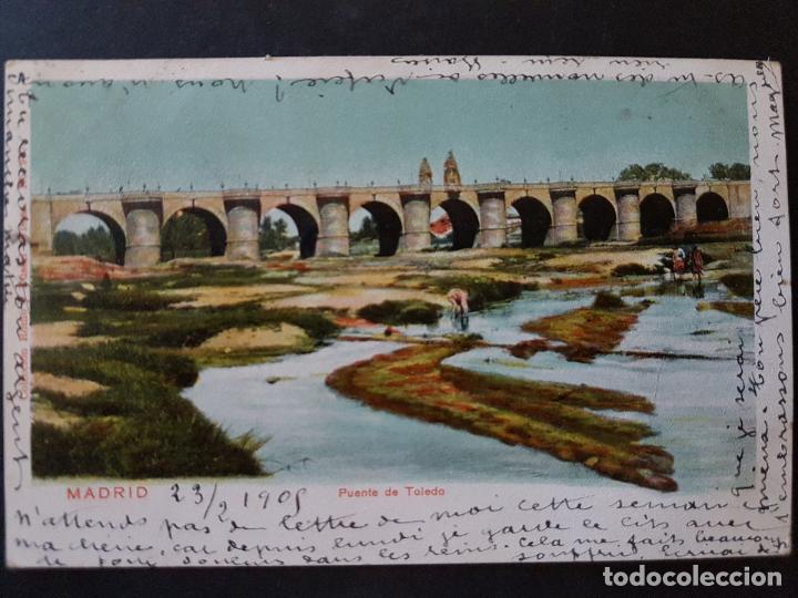 Postales: MADRID PUENTE DE TOLEDO - Foto 1