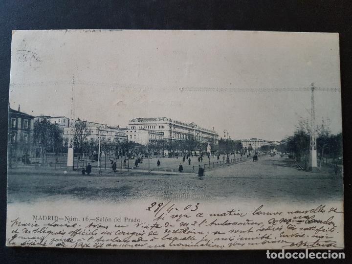 Postales: MADRID SALON DEL PRADO - Foto 1