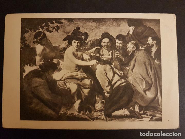 Postales: MADRID MUSEO DEL PRADO LOS BORRACHOS - Foto 1