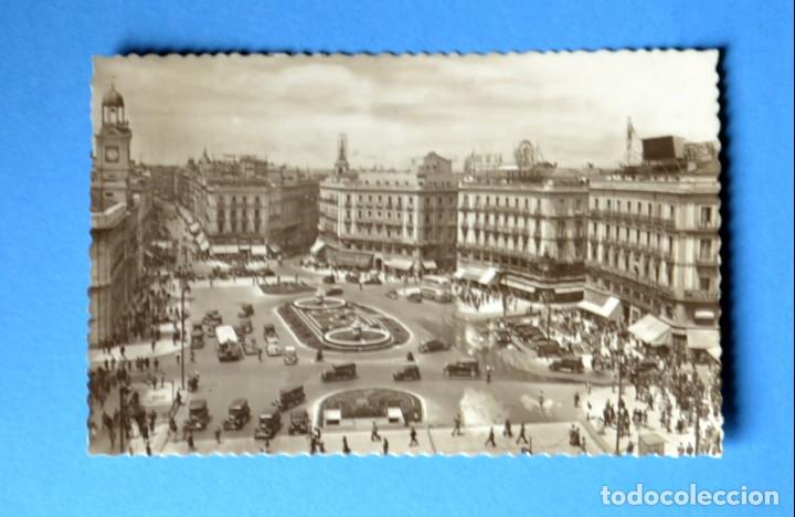 Postales: POSTAL DE MADRID: PUERTA DEL SOL - Foto 1