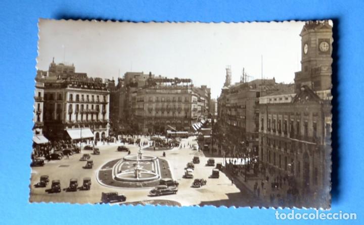 Postales: POSTAL DE MADRID: PUERTA DEL SOL - Foto 1