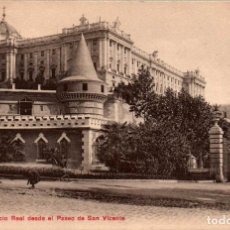 Postales: MADRID PALACIO REAL POSTAL ANTIGUA. Lote 148393593