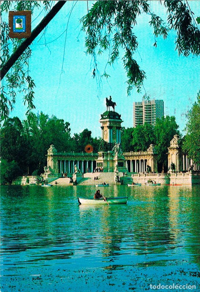Postales: Madrid, Parque del retiro - Foto 1
