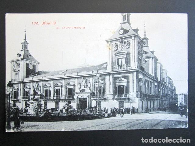 Postales: POSTAL MADRID. EL AYUNTAMIENTO. - Foto 1