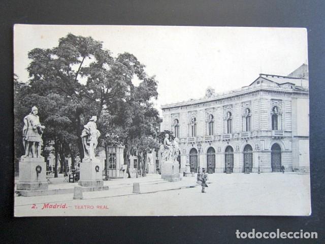 Postales: POSTAL MADRID. TEATRO REAL. - Foto 1