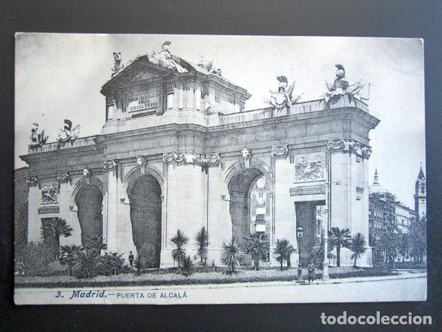 Postales: POSTAL MADRID. PUERTA DE ALCAL&Aacute;. - Foto 1
