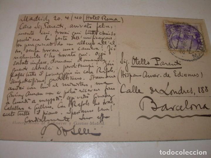 Postales: ANTIGUA POSTAL....MADRID. - Foto 2