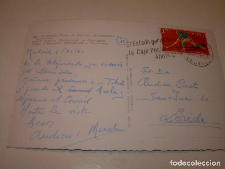 Postales: ANTIGUA POSTAL....MADRID. - Foto 2
