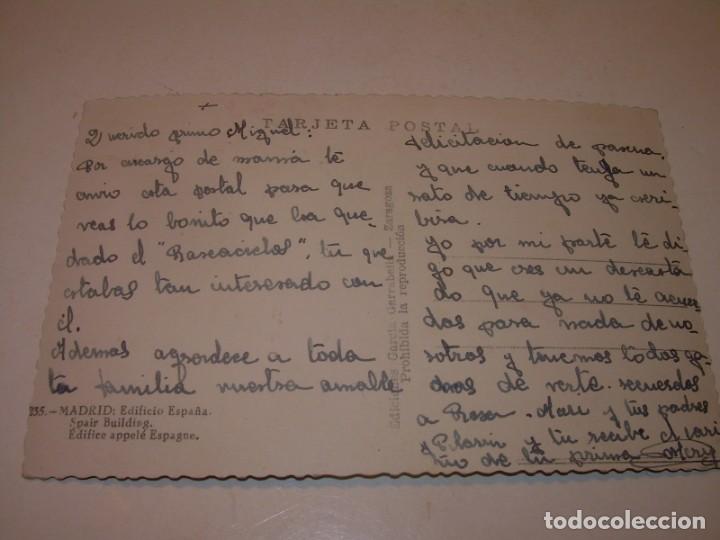 Postales: ANTIGUA POSTAL...........MADRID. - Foto 2