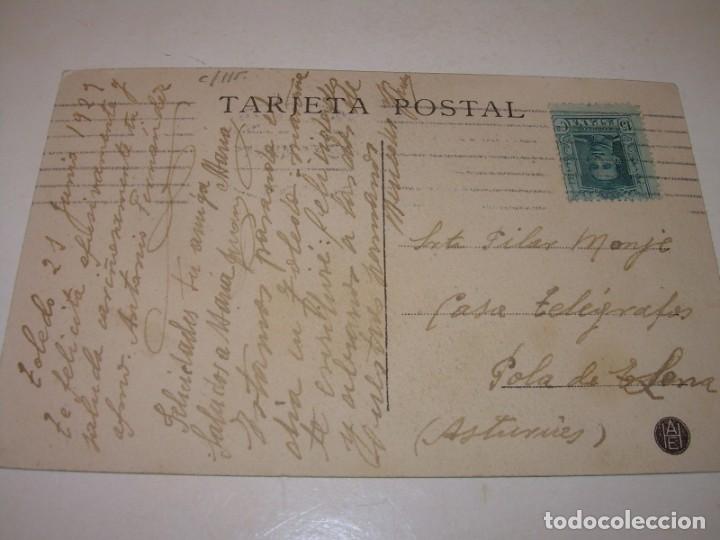 Postales: ANTIGUA POSTAL...........TOLEDO. - Foto 2