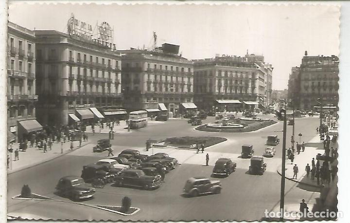 Postales: MADRID PUERTA DEL SOL SIN ESCRIBIR - Foto 1
