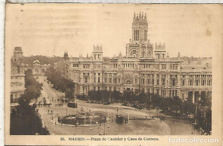 Postales: MADRID PALACIO COMUNICACIONES ESCRITA - Foto 1