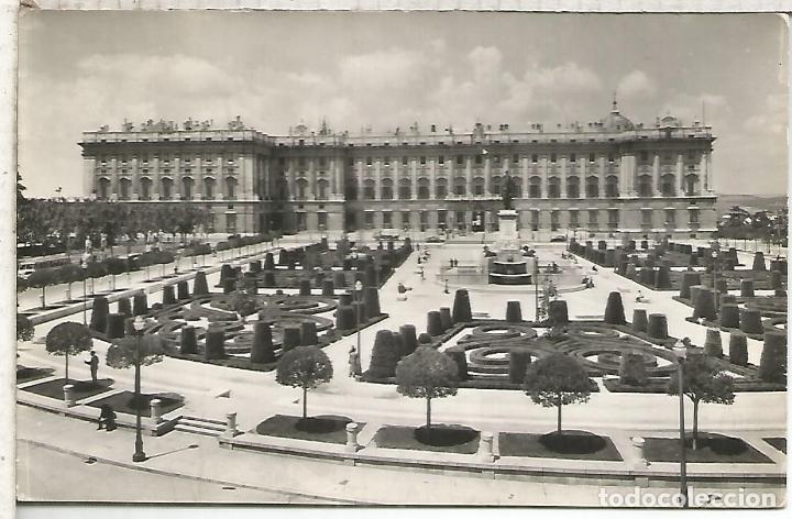 Postales: MADRID PALACIO REAL ESCRITA - Foto 1