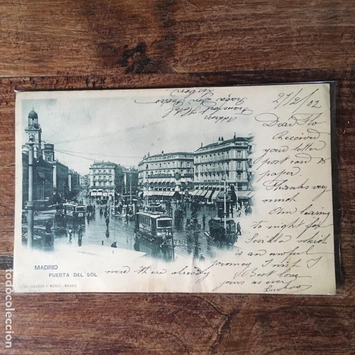 Postales: Postal Madrid Puerta del Sol 1902 - Foto 1
