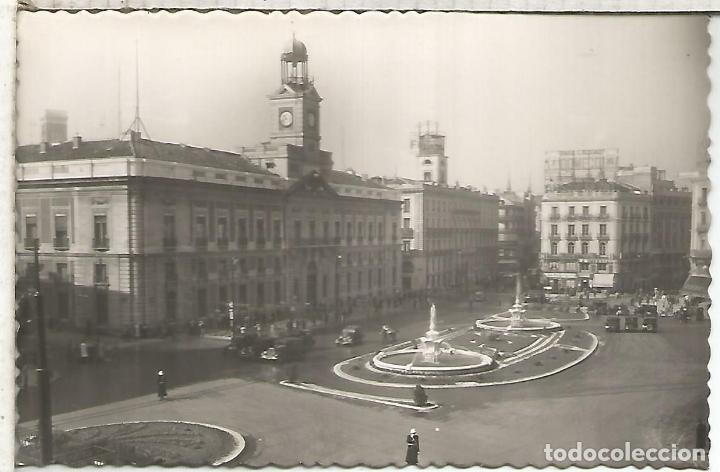 Postales: MADRID PUERTA DEL SOL SIN ESCRIBIR - Foto 1