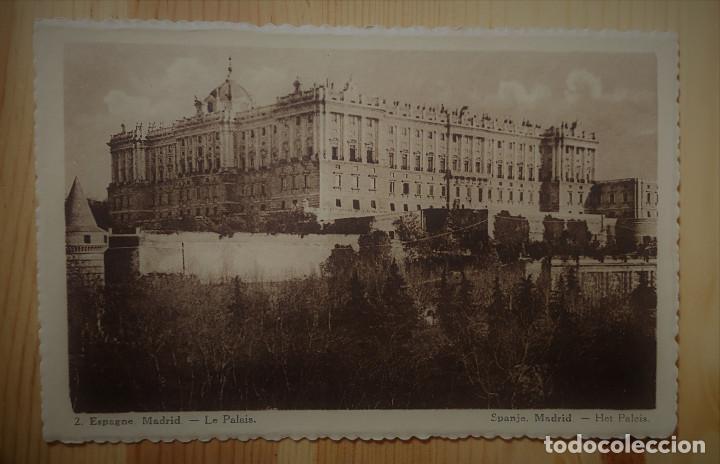 Postales: Madrid Palacio real Chocolat Martougin Anders - Foto 1