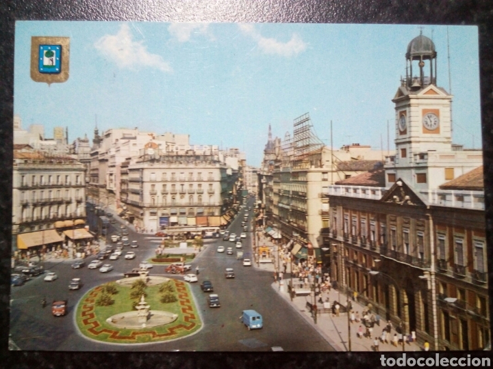 Postales: Postal de Madrid. Puerta del Sol. - Foto 1