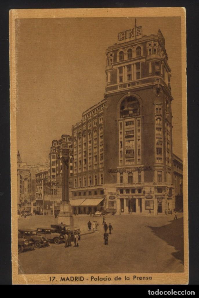Postales: A-6853- MADRID. PALACIO DE LA PRENSA. - Foto 1