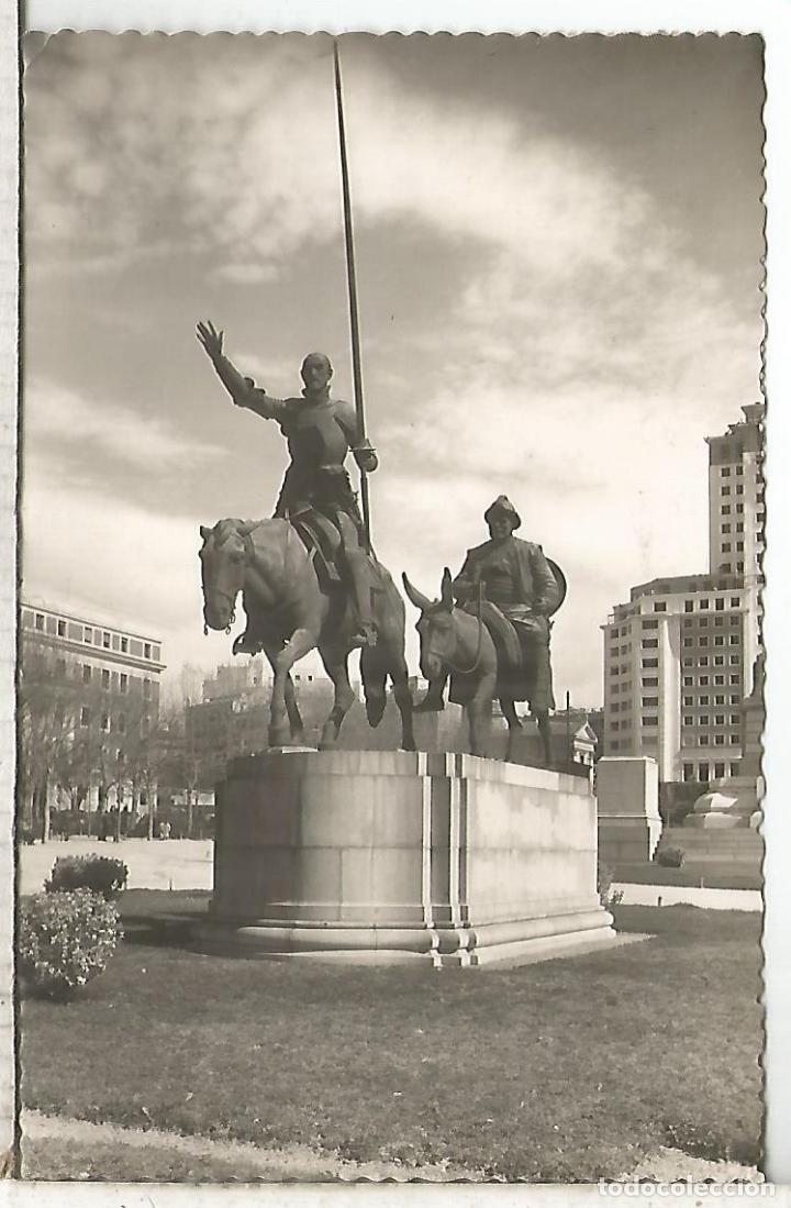 Postales: MADRID DON QUIJOTE ESCRITA - Foto 1