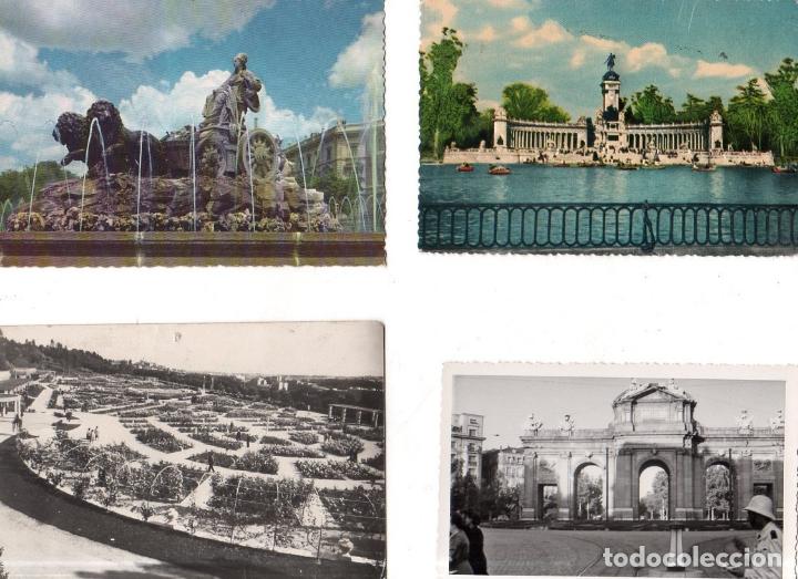 Postales: LOTE DE 4 POSTALES DE MADRID. - Foto 1