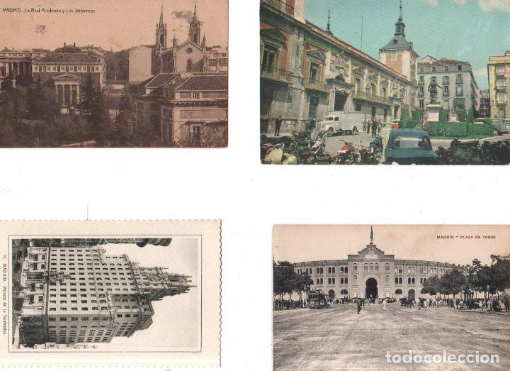 Postales: LOTE DE 4 POSTALES DE MADRID. - Foto 1