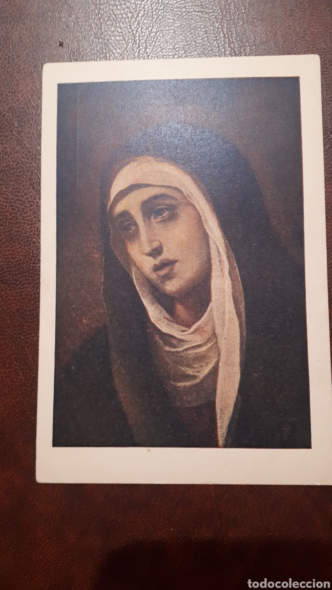 Postales: Tarjeta postal virgen de los dolores