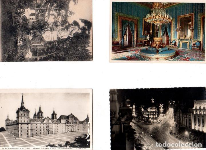 Postales: LOTE DE 4 POSTALES DE MADRID. - Foto 1