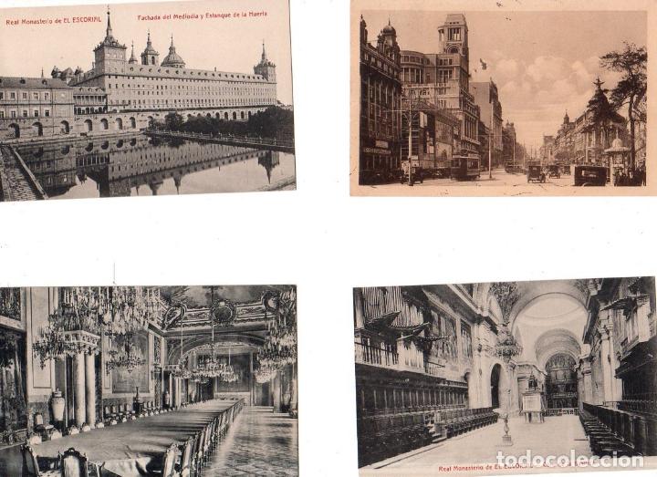 Postales: LOTE DE 4 POSTALES DE MADRID. - Foto 1