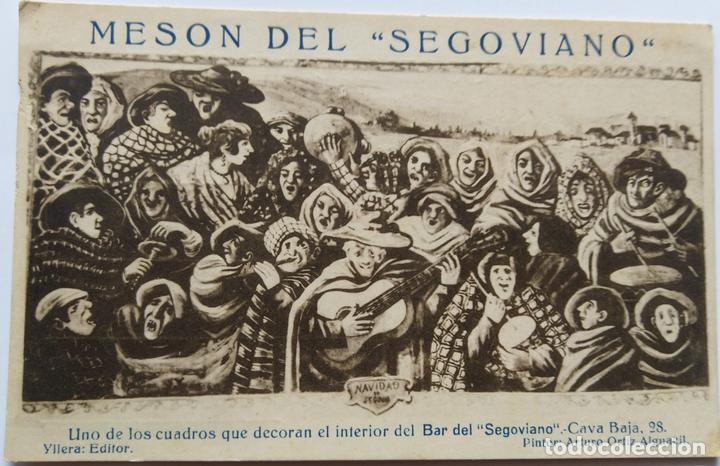 Postales: MADRID MESON DEL SEGOVIANO - Foto 1