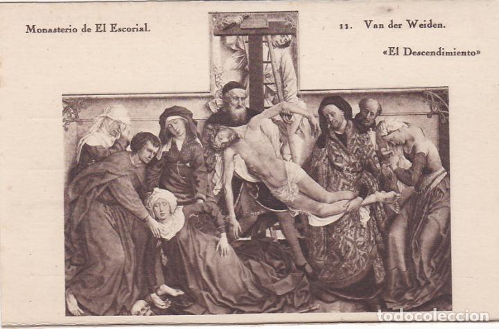 Postales: monasterio de el escorial, el descendimiento - Foto 1