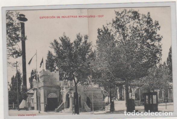 Postkarten: Exposici&oacute;n de Industrias madrile&ntilde;as 1907 Vista parcial. Lacoste. Sin circular.