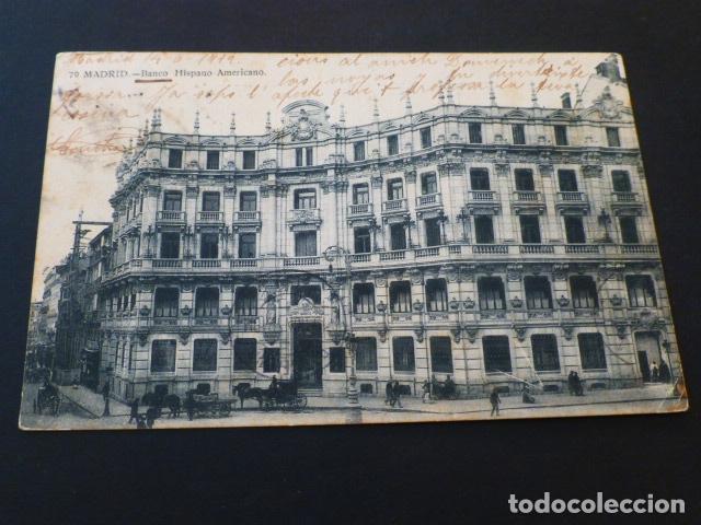 Postales: MADRID BANCO HISPANO AMERICANO - Foto 1