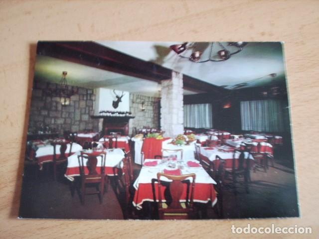 Postales: SOMOSIERRA ( MADRID ) COMEDOR DEL HOSTAL - Foto 1