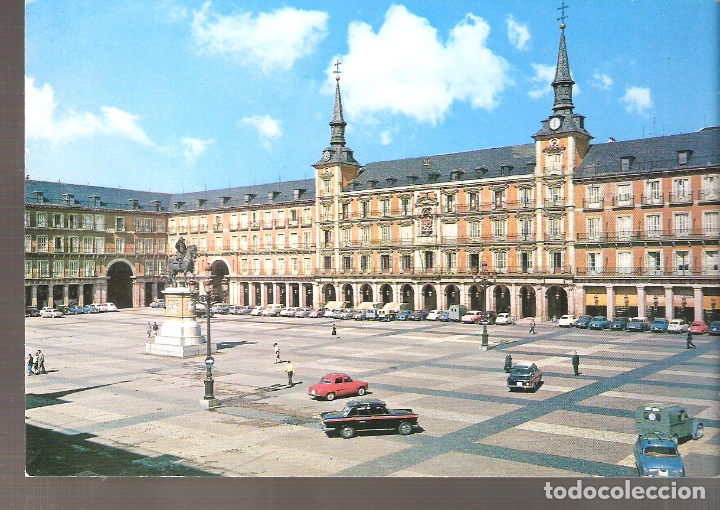 Postales: Plaza Mayor. Madrid. - Foto 1