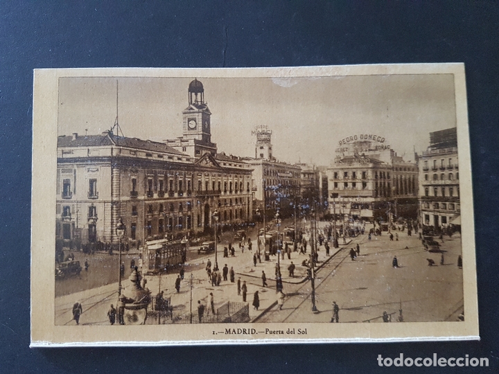 Postales: MADRID PUERTA DEL SOL - Foto 1