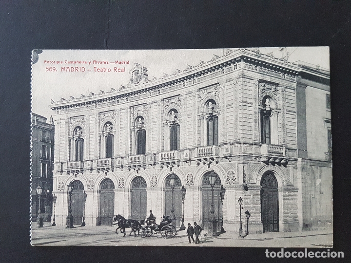 Postales: MADRID TEATRO REAL - Foto 1
