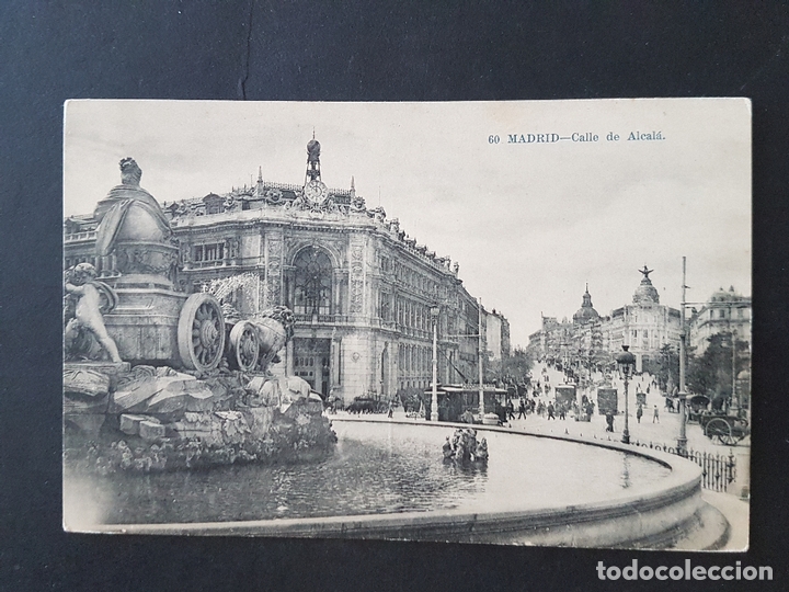 Postales: MADRID CALLE DE ALCALA - Foto 1