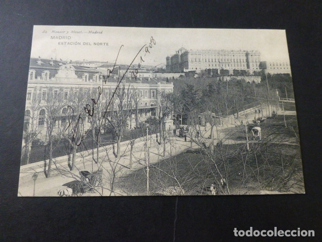 Postales: MADRID ESTACION DEL NORTE - Foto 1