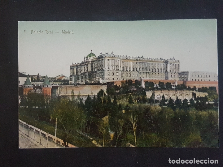 Postales: MADRID PALACIO REAL - Foto 1